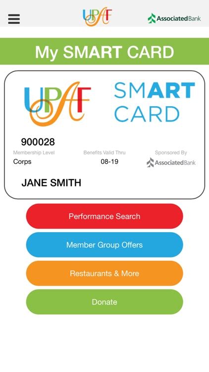 upaf milwaukee smart card|upaf log in.